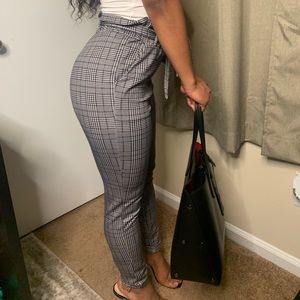 Plaid Work Pants